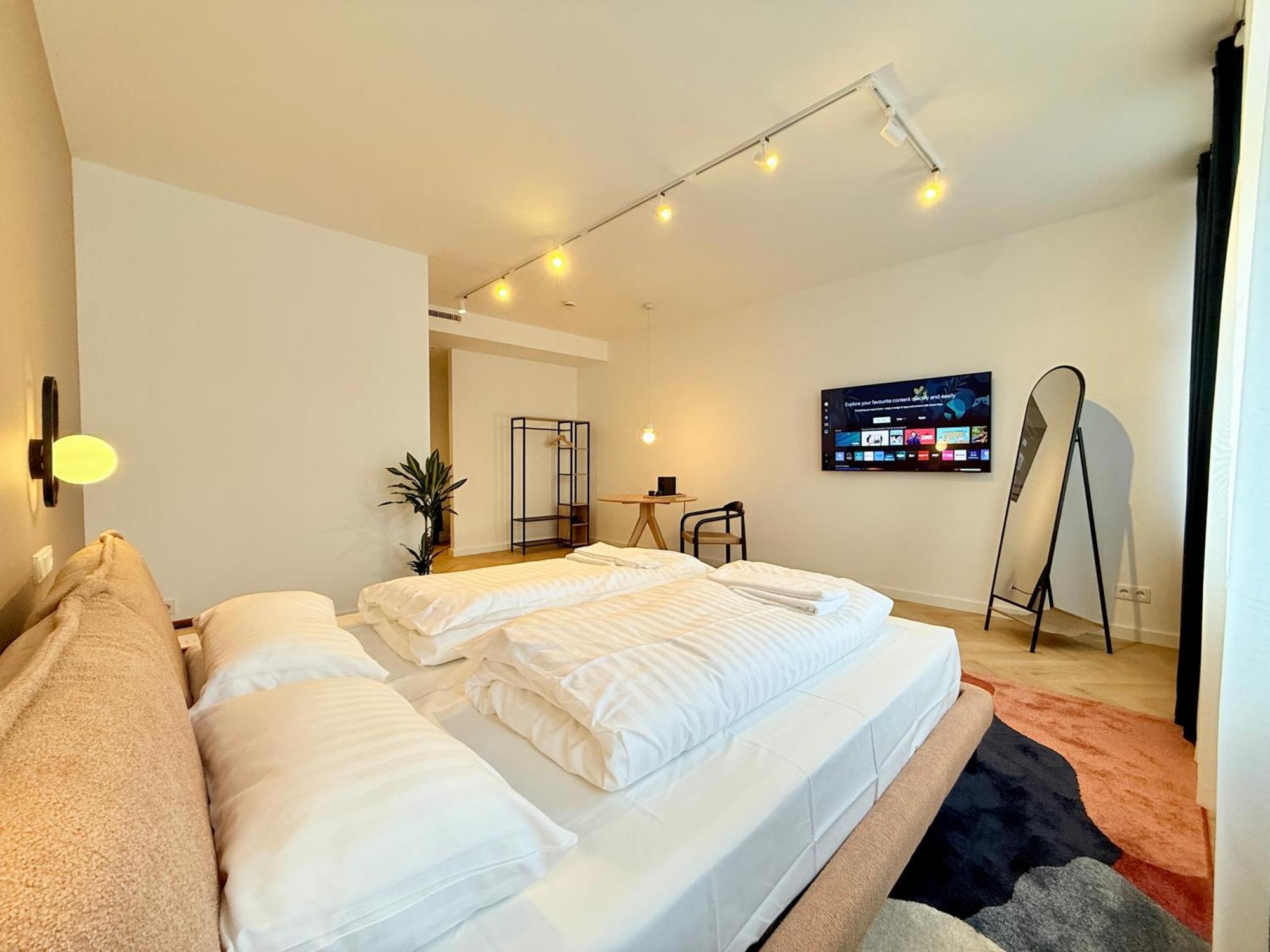 Stayzz By Homyzz - Modern Studios Alsterdorf -Winterhude- Stadtpark ハンブルク エクステリア 写真